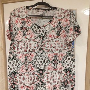 🎉🎉Style & Co 2x Woman adorable short sleeve top